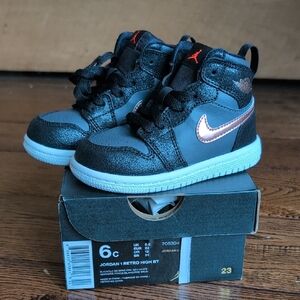 Kids Jordan 1 Retro High Bronze Medal 2016